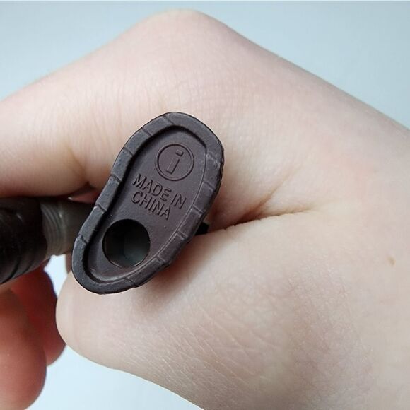 TM & DC COMICS 3" BATMAN FIGURE RARE 2016 RED BELT WITH RED EYES - Picture 4 of 5